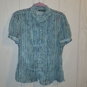 Apt. 9 ruffled blouse